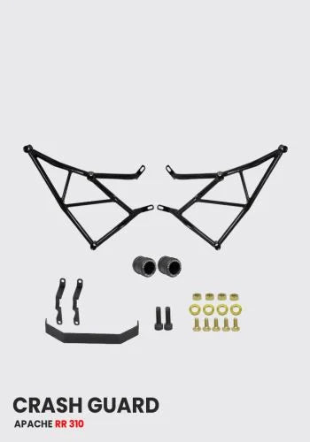 HT EXHAUST Apache RR310 crash guard with metal slider