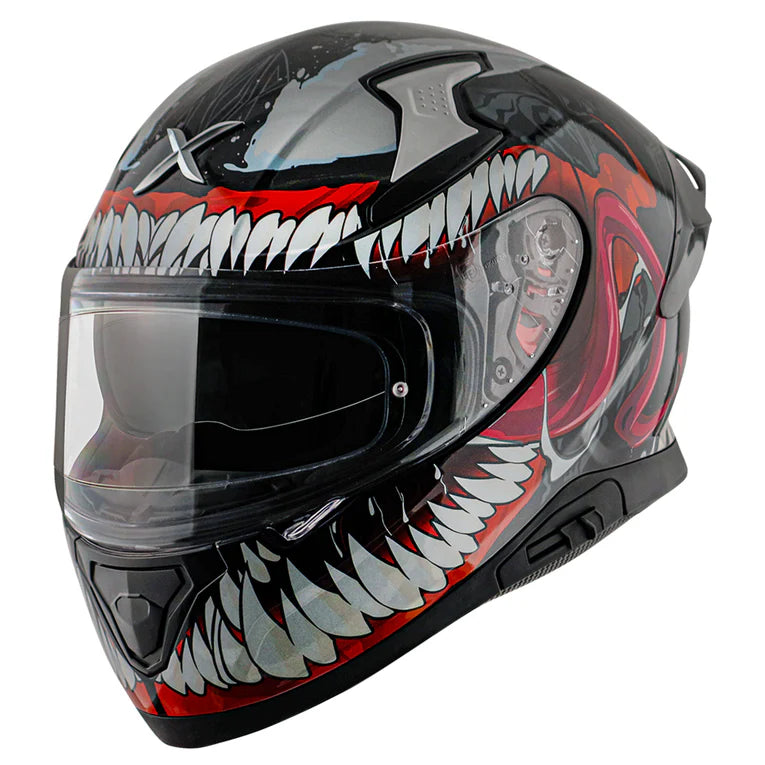 COMBO OFFER AXOR APEX VENOM LIMITED EIDITON BK RED WITH BULETHOOTH HEADSET