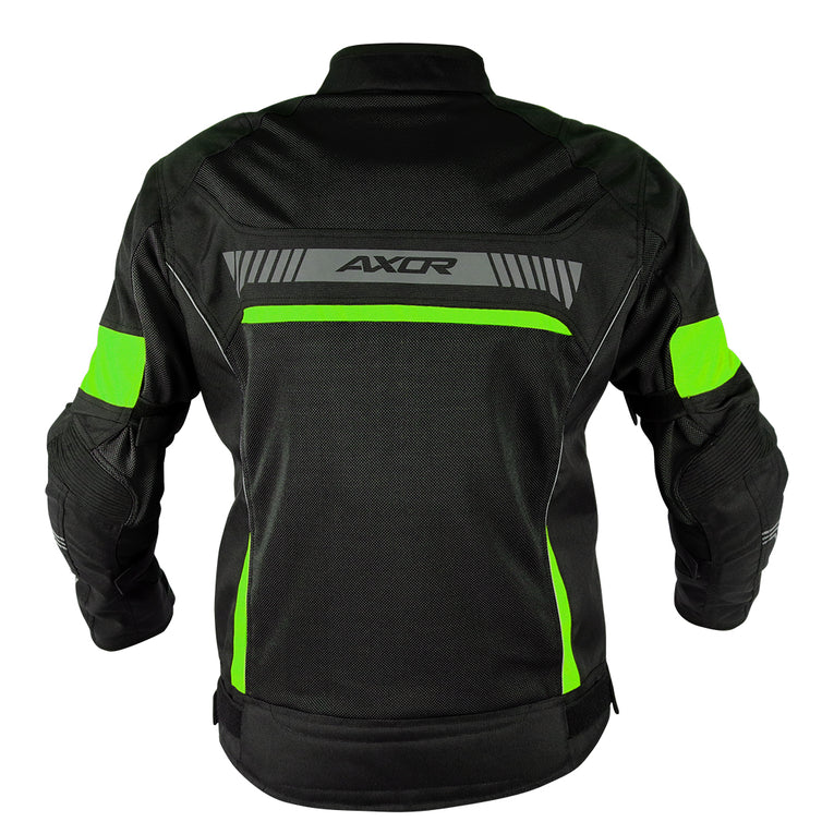 AXOR CRUSIER 2 JACKET BK NEON YELLOW