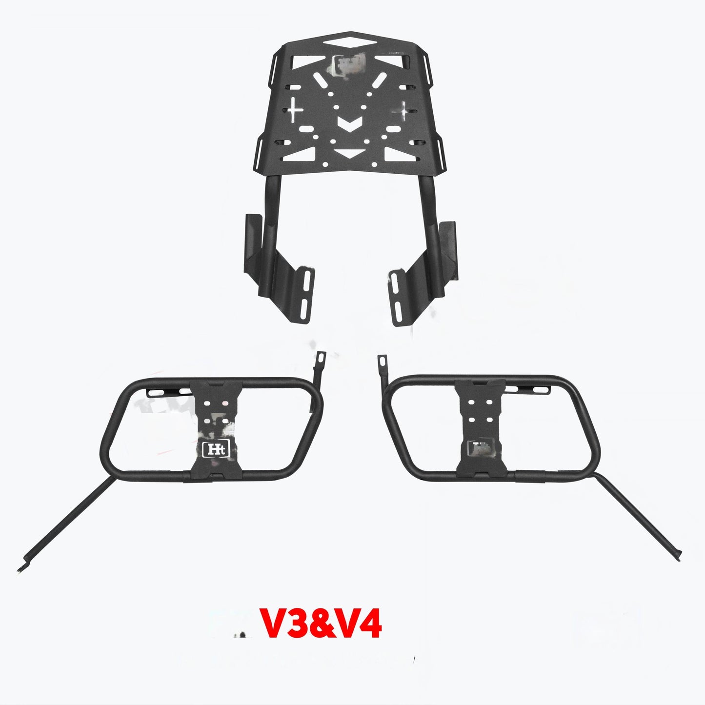 HT EXHUAST FZ V3/4 TOP RACK WITH SADDLE STAY