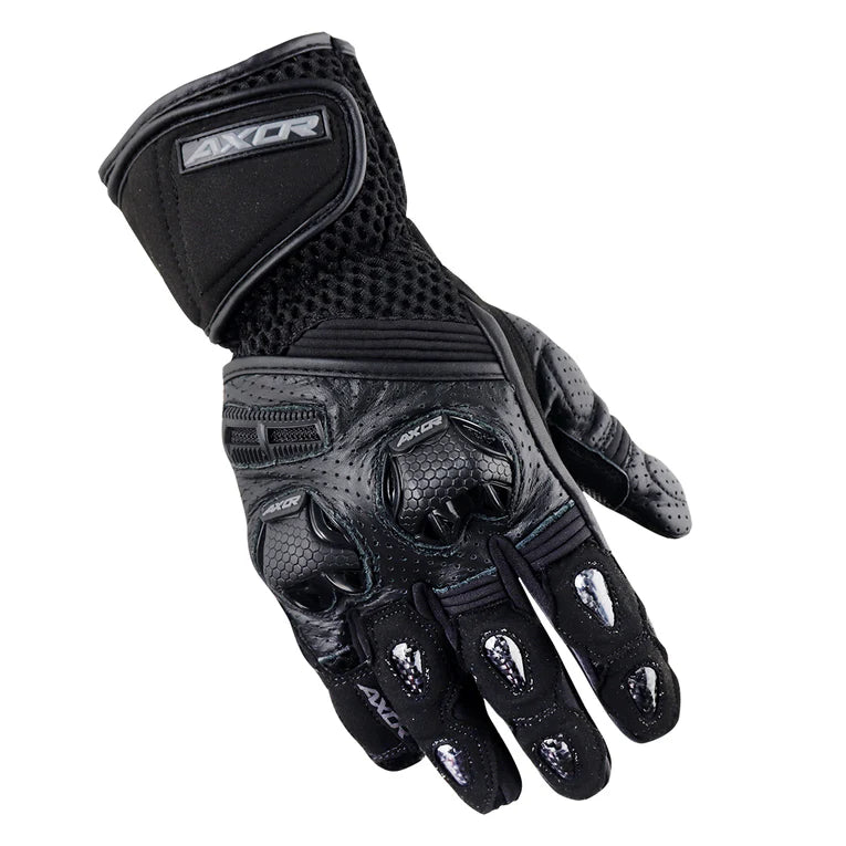 AXOR GATOR RIDING GLOVES BK