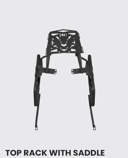 HT EXHAUST NS125,160,200 Top Rack With Saddle Stay