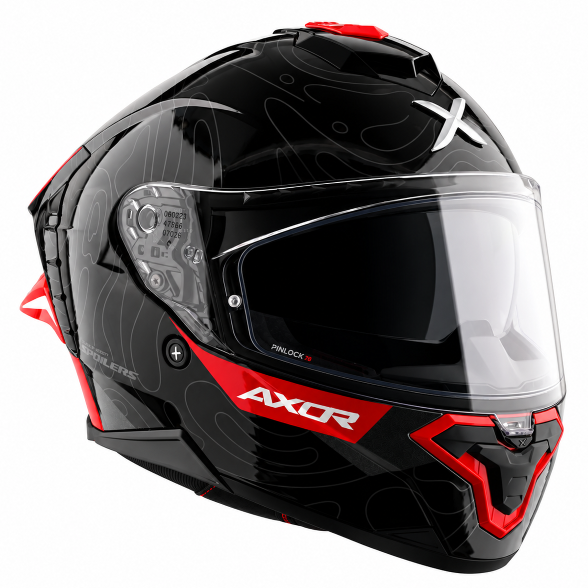 AXOR Brutale Airwaves Full Face Helmet with Dual Spoilers product image 4