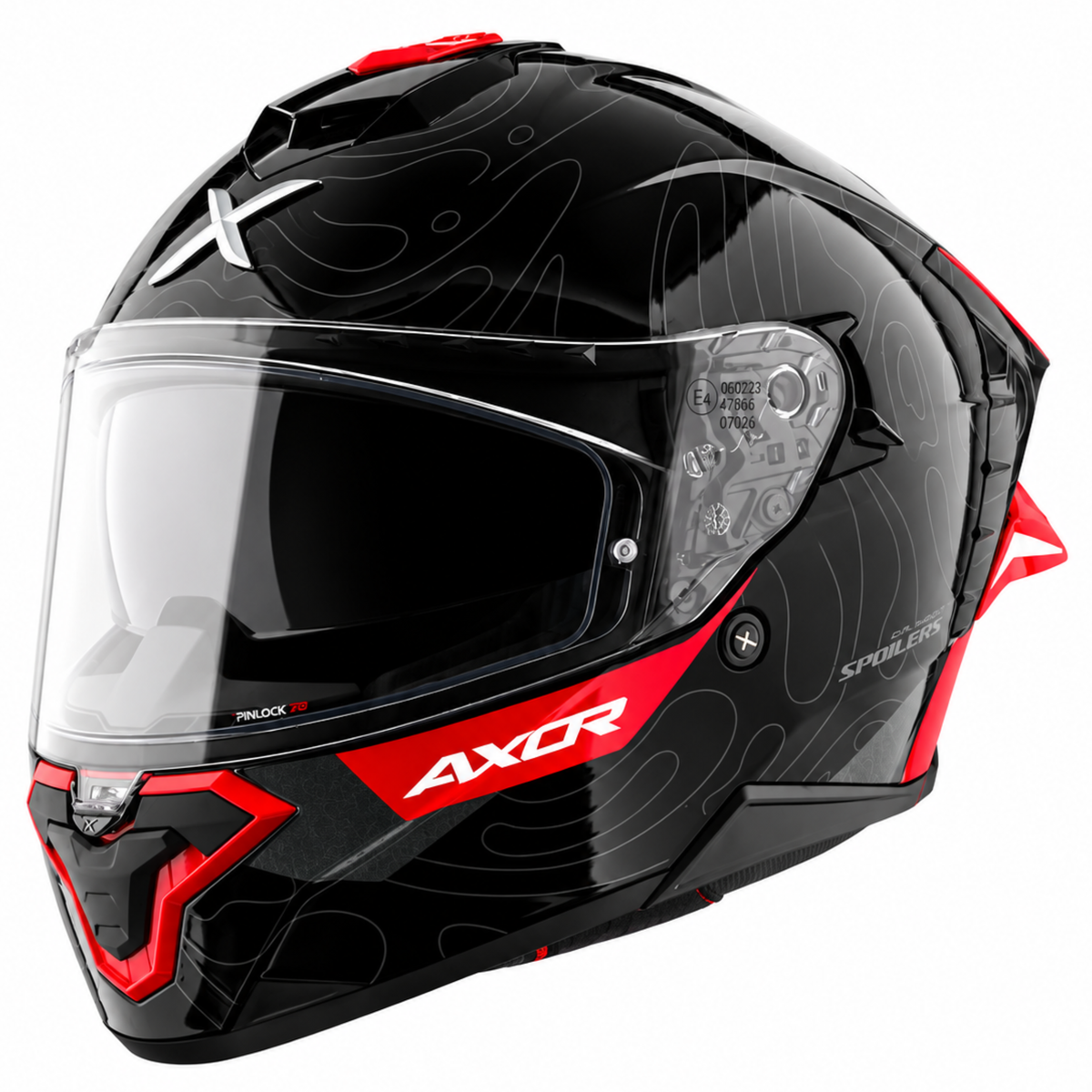 AXOR Brutale Airwaves Full Face Helmet with Dual Spoilers product image 2