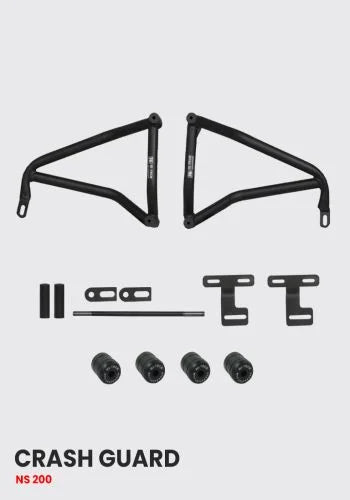 HT EXHAUST NS125, 160, 200 / Dominar 250, 400 Structure Crash Guard with 4 Metal Slider