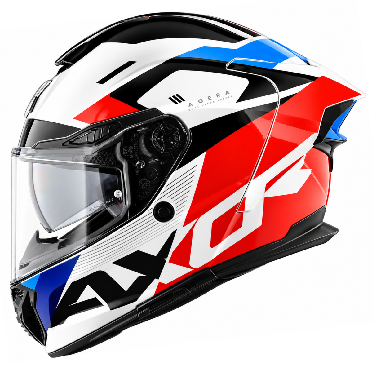 Axor Agera Rush Full Face Helmet With Spoiler - image 4