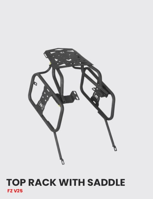 HT EXHAUST Yamaha FZ 25 BS6 TOP RACK WITH SADDLE STAY