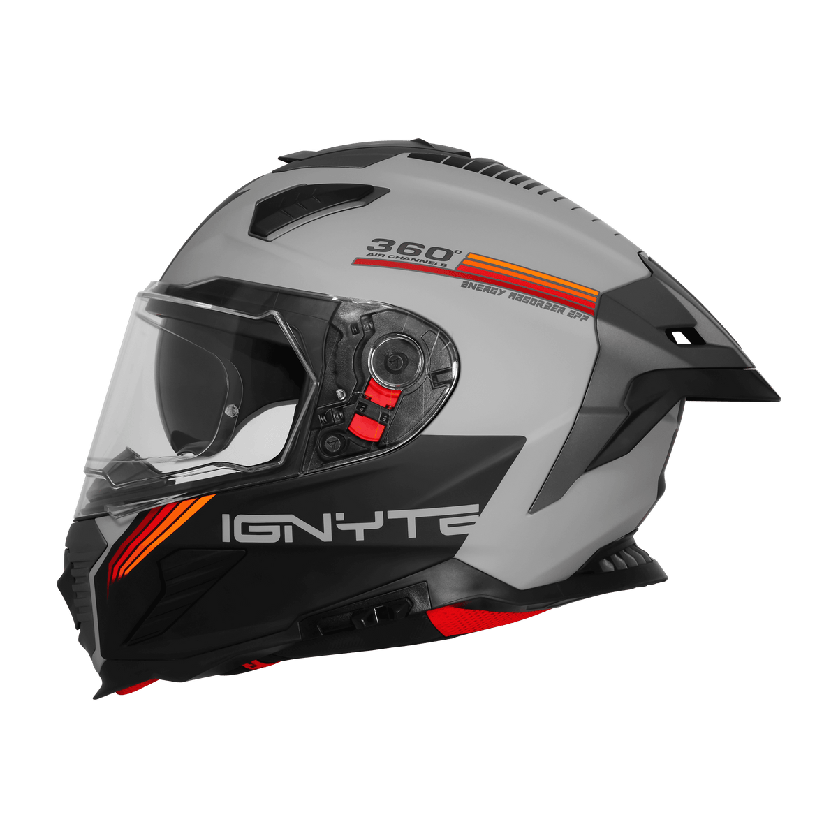 IGNYTE HELMET IGN-16 ISS DOT (WITH D-RING BUCKLE) WORTH 2500/- FREE PRODUCTS