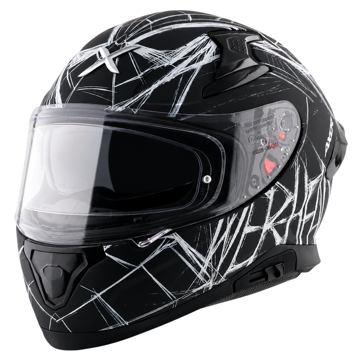 Axor Apex Marvel Spider Man Edition Full-Face Helmet With Spoiler - Image 2
