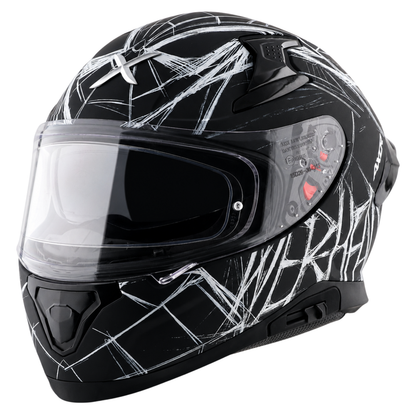 Axor Apex Marvel Spider Man Edition Full-Face Helmet With Spoiler - Image 2
