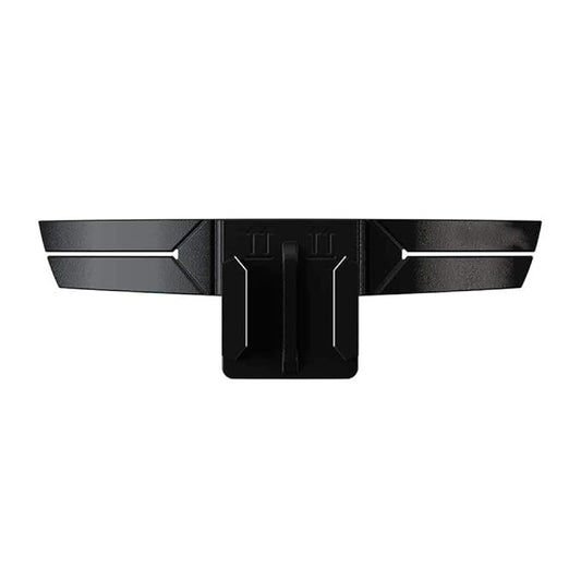 Action-cam Compatible Chin Mount for Motorcycle Helmets | Secure and Convenient for GoPro and Action Cameras | 3M VHB Tape | Made in India | Black