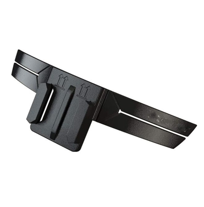Action-cam Compatible Chin Mount for Motorcycle Helmets | Secure and Convenient for GoPro and Action Cameras | 3M VHB Tape | Made in India | Black