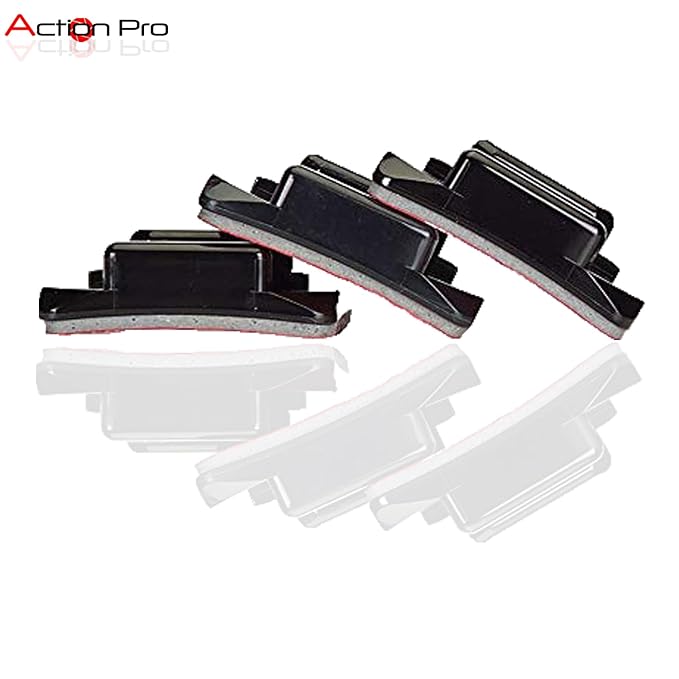 Helmet Surface  Curve  Mount Compatible with GoPro Hero-12/11/10/9/8/7/6/5/4/3/2/SJCam/Yi/4K Eken
