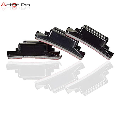 Helmet Surface  Curve  Mount Compatible with GoPro Hero-12/11/10/9/8/7/6/5/4/3/2/SJCam/Yi/4K Eken