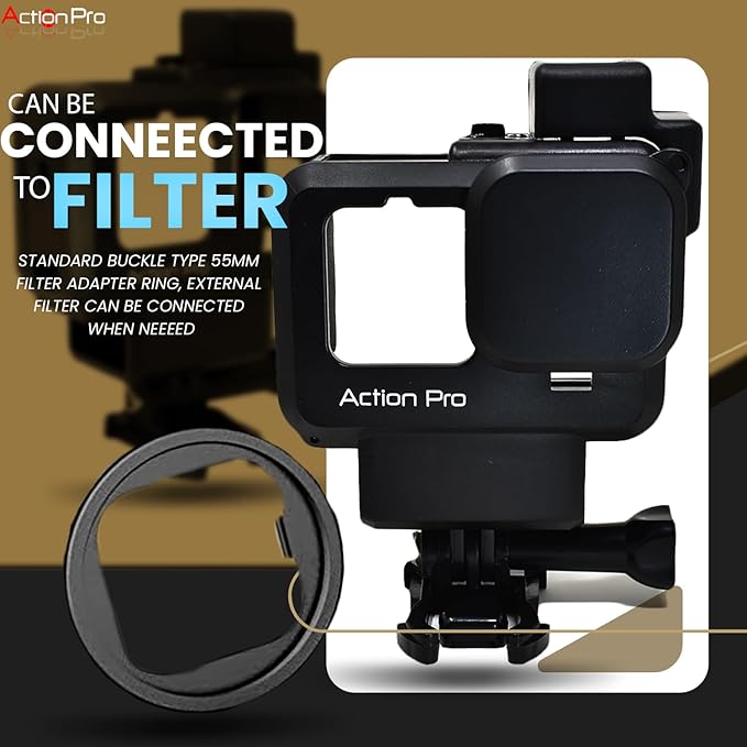 GOPRO Hero 9 10 11 12 VLOGGING Protective Frame Mount