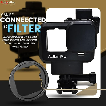 GOPRO Hero 9 10 11 12 VLOGGING Protective Frame Mount