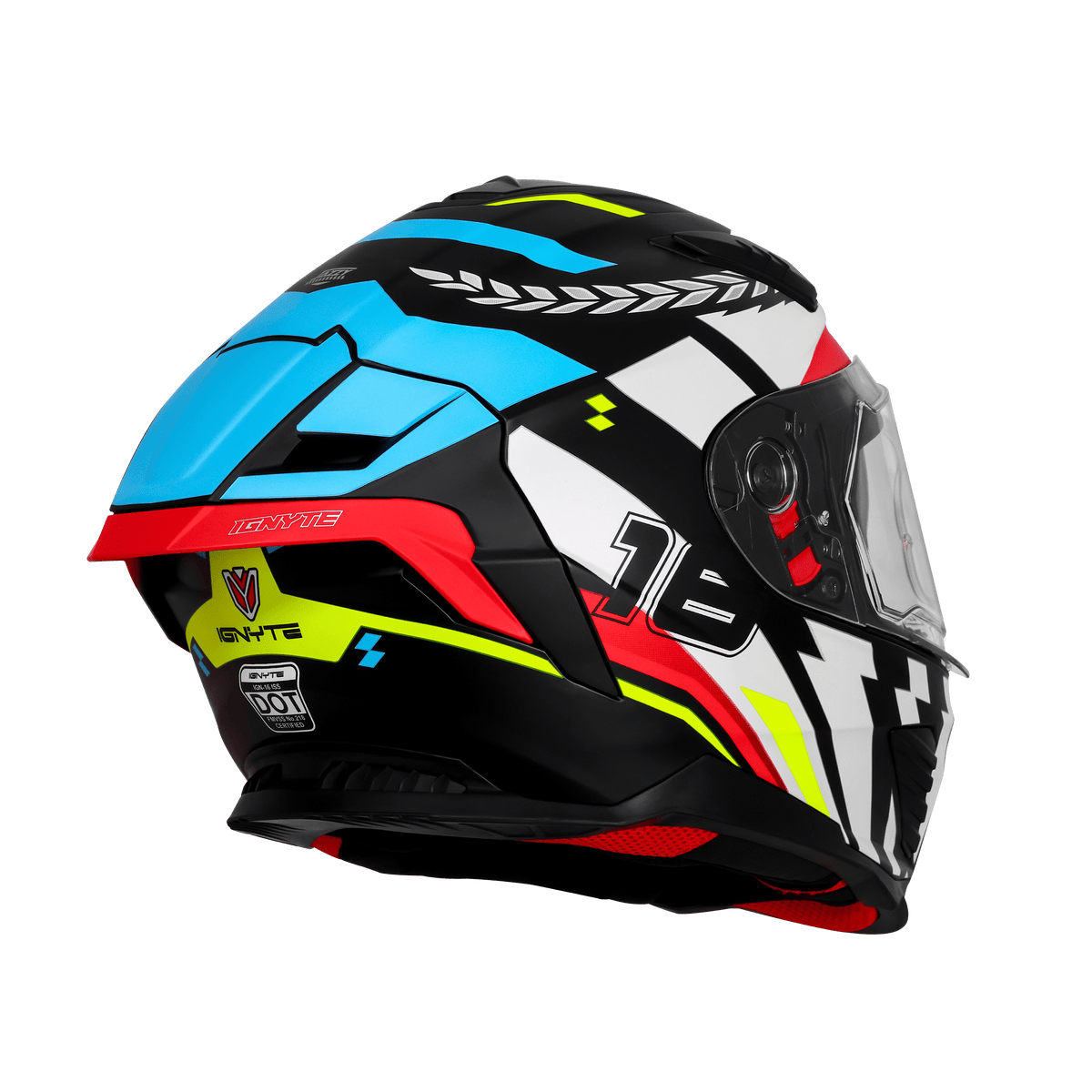 IGNYTE HELMET IGN-16 ISS DOT (WITH D-RING BUCKLE) WORTH 2500/- FREE PRODUCTS