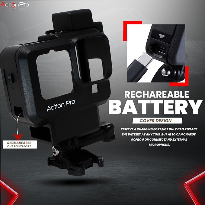 GOPRO Hero 9 10 11 12 VLOGGING Protective Frame Mount