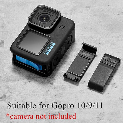 GOPRO HERO Replacement Side Door Battery Cover Suitable for GoPro 10/9/11/12 Black