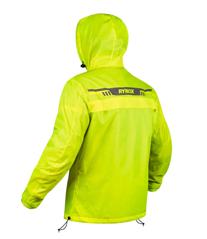 Rynox H2GO PRO 3 Rain Jacket (Hi-Viz)