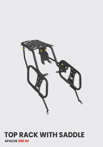 HT Apache RTR 200 4v Toprack With Saddle stay