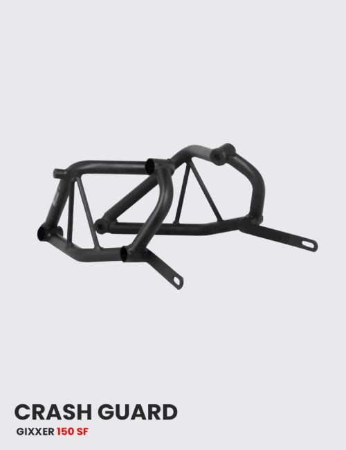 Crash guard with metal slider structure type for GIXXER SF 150