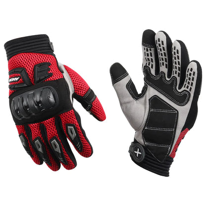 AXOR AIR STREAM GLOVES BK RED
