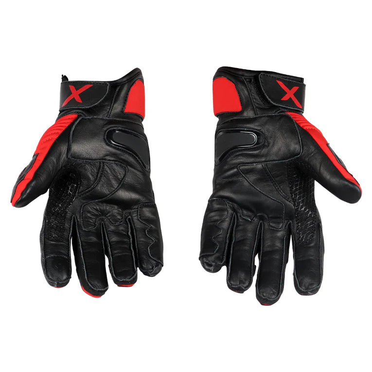 AXOR SPYDER GLOVES BK RED