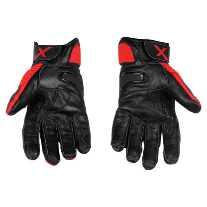AXOR SPYDER GLOVES BK RED