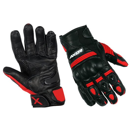 AXOR SPYDER GLOVES BK RED