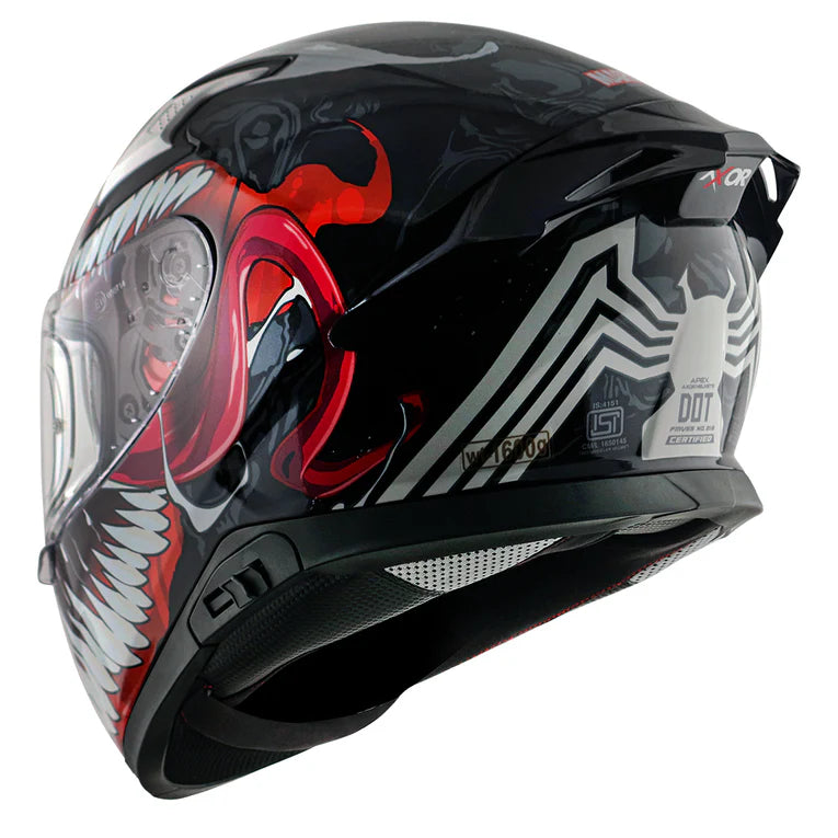COMBO OFFER AXOR APEX VENOM LIMITED EIDITON BK RED WITH BULETHOOTH HEADSET