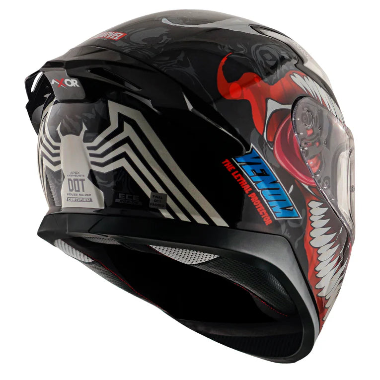 COMBO OFFER AXOR APEX VENOM LIMITED EIDITON BK RED WITH BULETHOOTH HEADSET