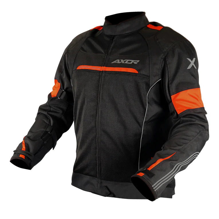 AXOR CRUSIER 2 JACKET BK ORANGE