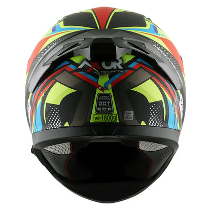 AXOR APEX VIVID HELMET BK NEON YELLOW