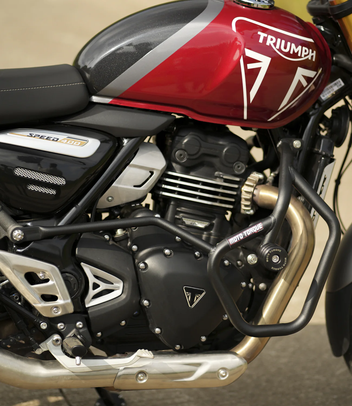 MOTO TORQUE TRUIMPH 400 SPEED CRASH GUARD
