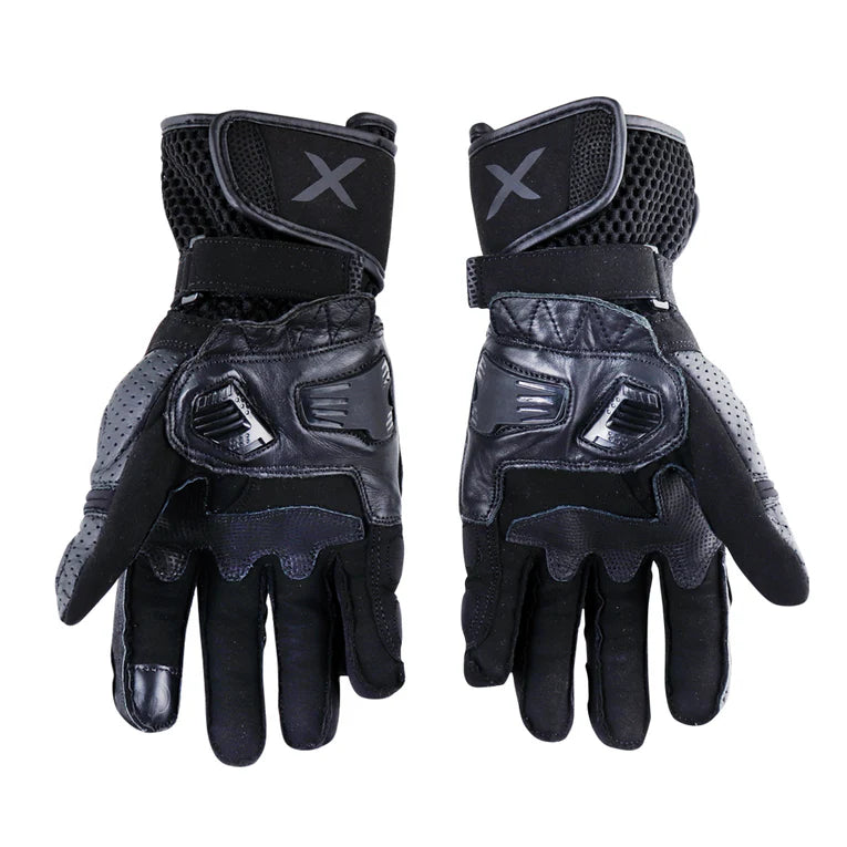 AXOR GATOR RIDING GLOVES BK