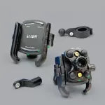 LIU HJG Shockproof Mobile Holder with Damper  for Motorcycle Anti-Shake  UNIVERSAL
