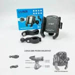 LIU HJG Shockproof Mobile Holder with Damper  for Motorcycle Anti-Shake  UNIVERSAL