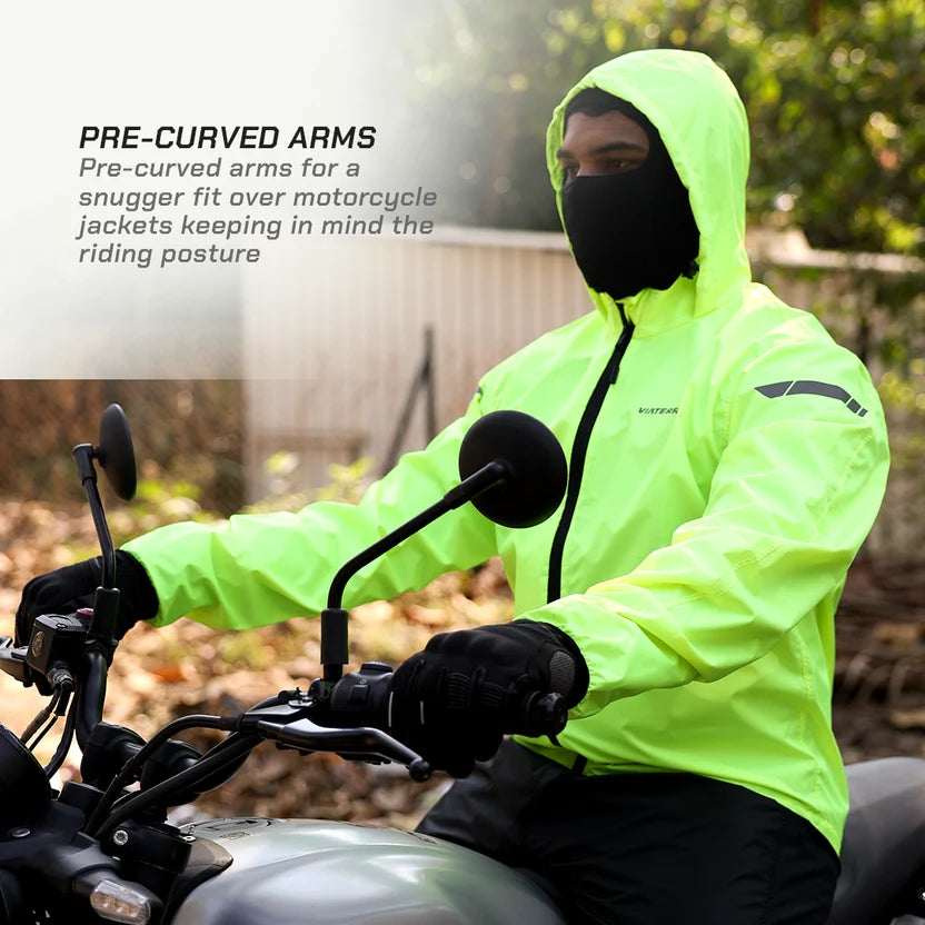 VIATERRA  B100 Waterproof Motorcycle Rain Jacket (2026)