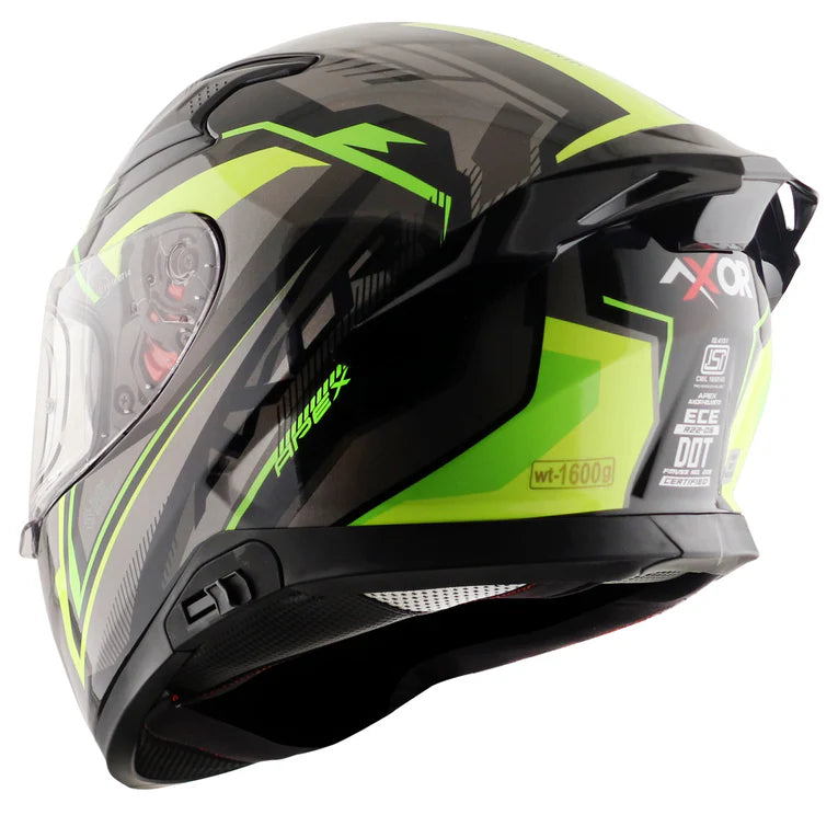 AXOR APEX ROADTRIP BK NEON YELLOW