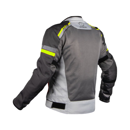 Rynox Air GT 4 Jacket (Grey Hi-viz Green)