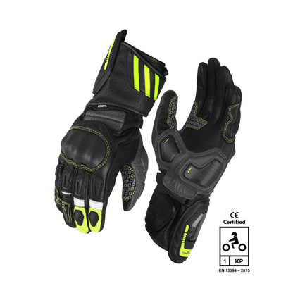 RYNOX STROM EVO 3 GLOVES BK NEON