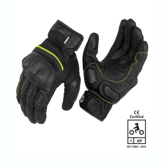 RYNOX TORNADO PRO 3 GLOVES BK NEON