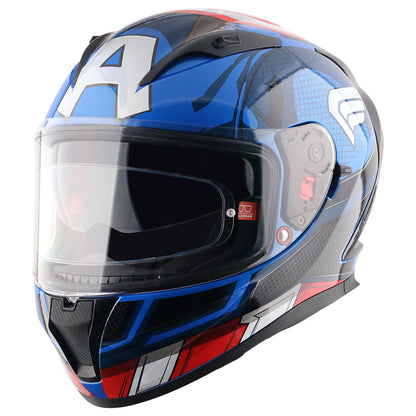 Street Marvel Captain America Helmet - image 2