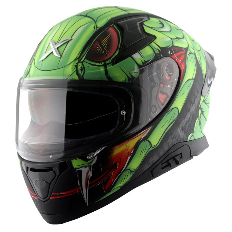 AXOR APEX VENOMOUS BK NEON GREEN