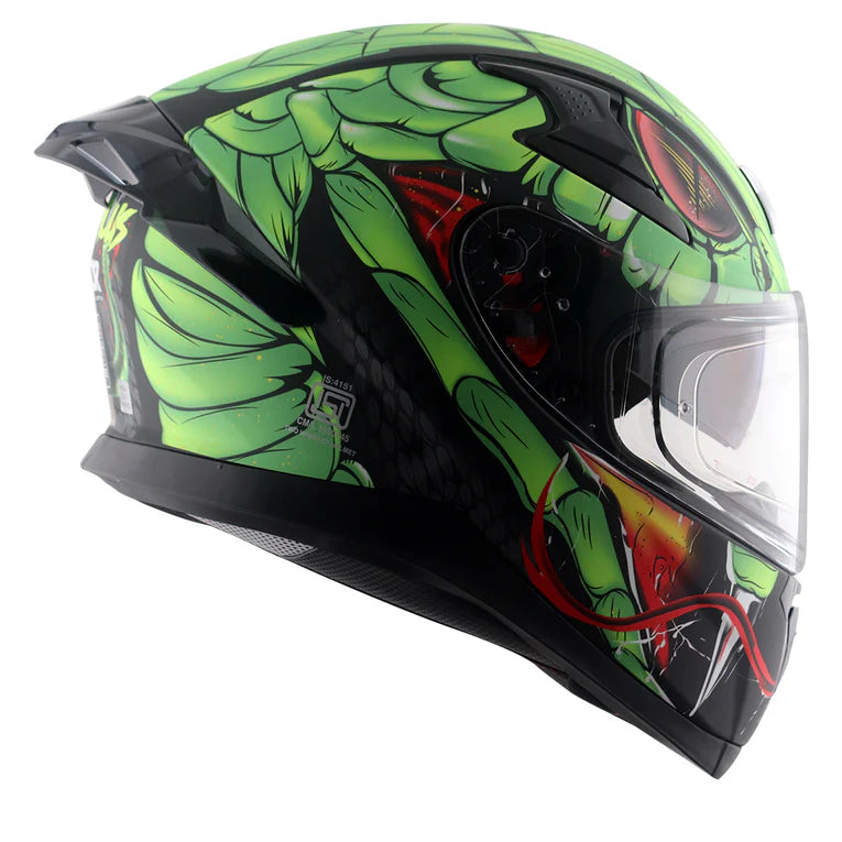 AXOR APEX VENOMOUS BK NEON GREEN