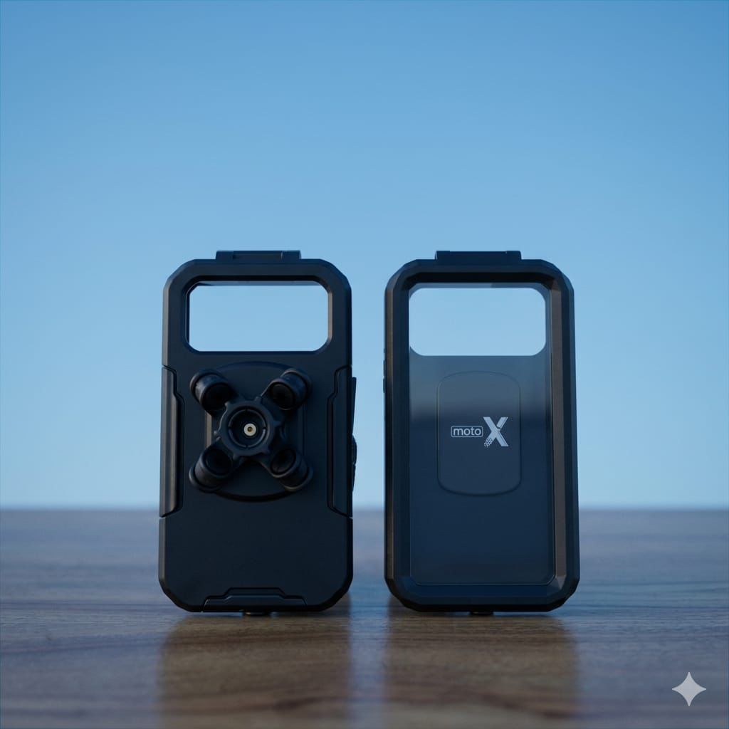 Moto X WaterProof  Shockproof Anti Vibration Motorcycle Phone Mount