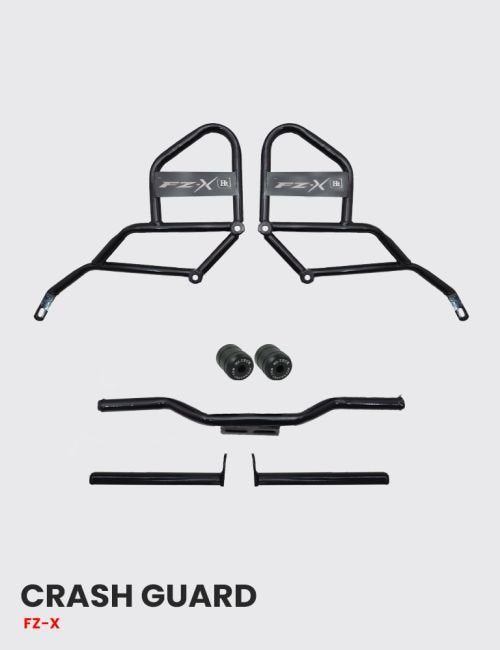 HT EXAUST ADV CRASH GUARD FOR FZ-X WITH METAL SLIDER