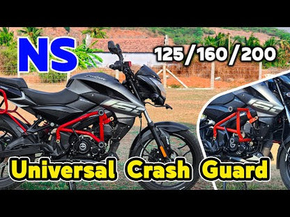 HT EXHAUST NS125, 160, 200 / Dominar 250, 400 Structure Crash Guard with 4 Metal Slider