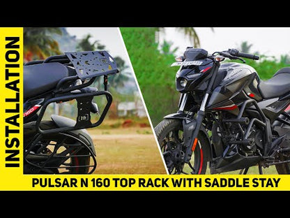 HT EXHAUST NS125,160,200 Top Rack With Saddle Stay
